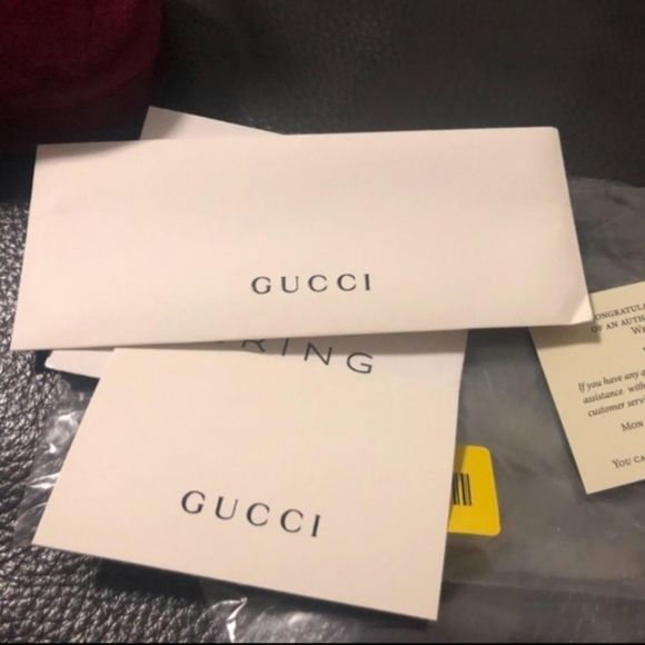 AUTHENTIC GUCCI GLITTER GOLD SHADES!! RARE!! - Picture 2 of 4